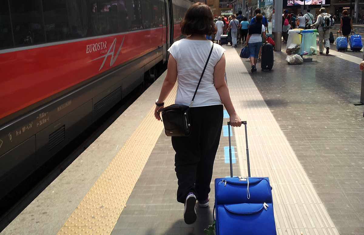 Adrijana @ Milano Train Station